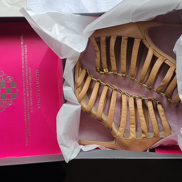 Vince Camuto Troy Gladiator High Heels Strappy Sandals - Picture 9 of 9